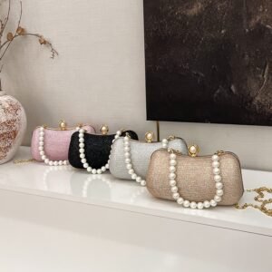 Box Handbags Young Lady Luxury Lock Bags Females Design Purses for Female